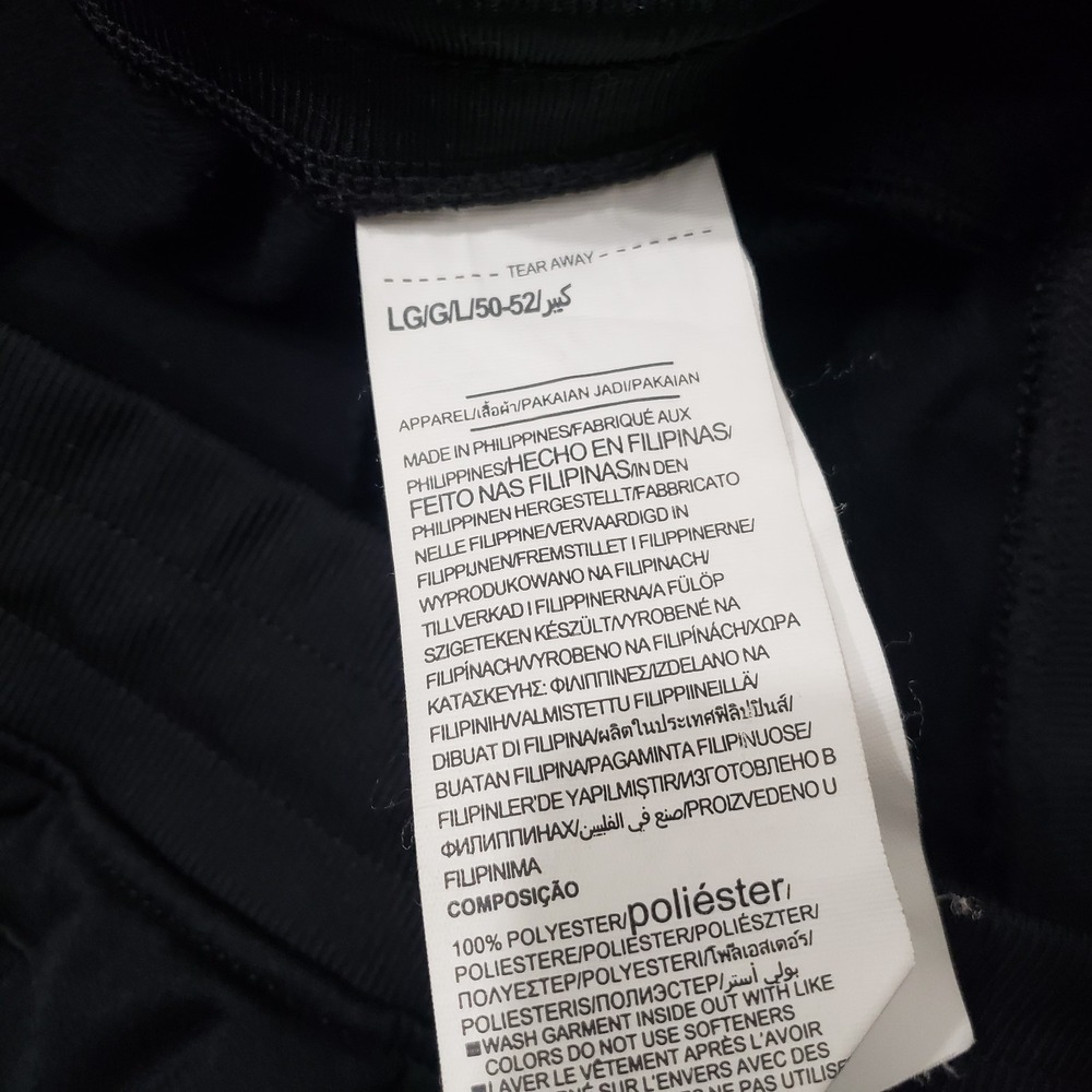 Under Armour Joggers Pants Mens Large Black Loose Pockets Coldgear Drawstring - Picture 7 of 10